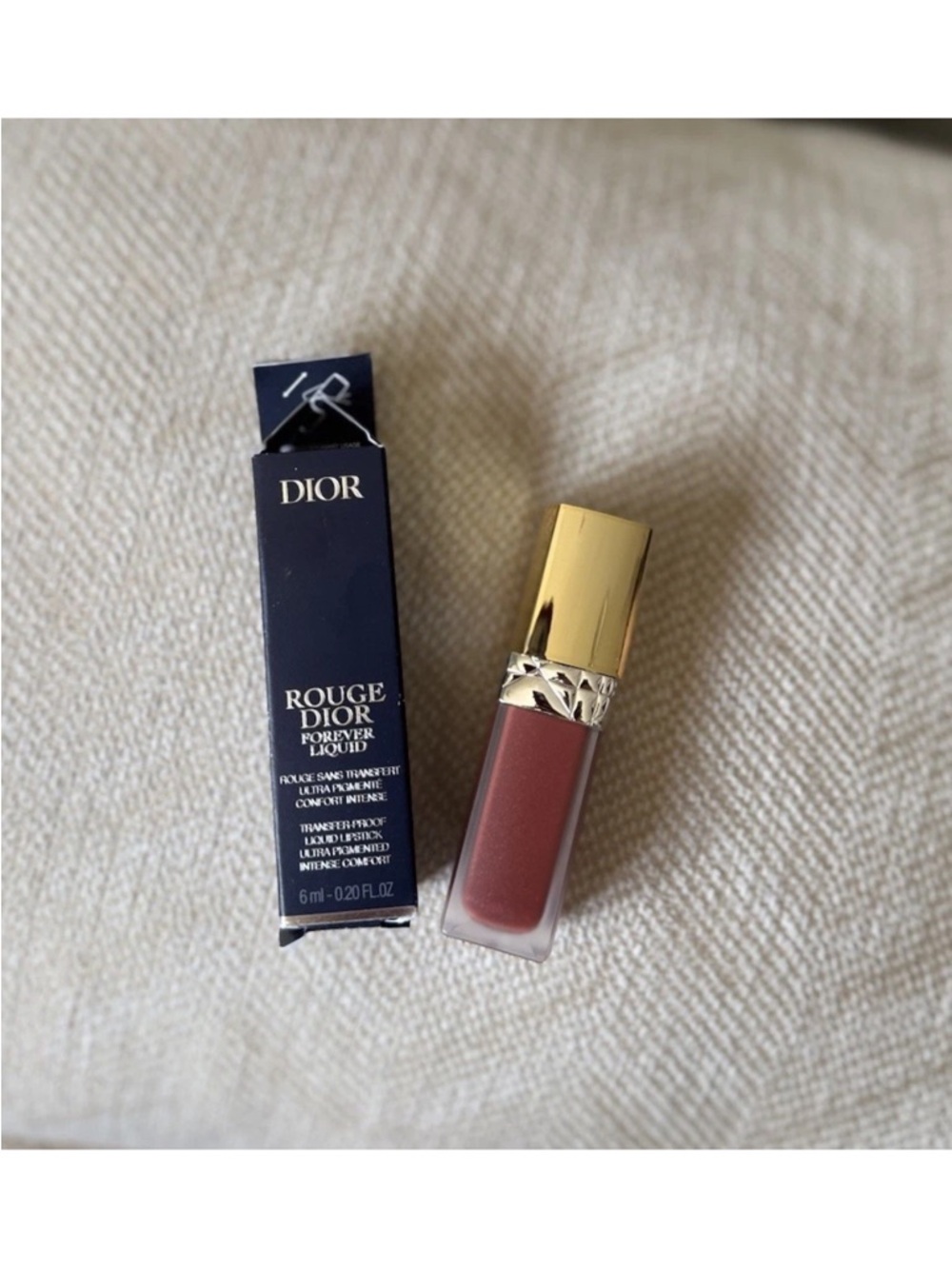 limited edition Dior Rouge Dior Forever Liquid Lipstick - In shade DIVINE